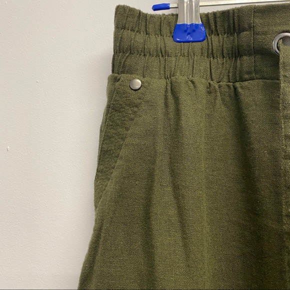 ✨NEW✨ OLIVE CARGO PANTS | STRAIGHT LEG | TROUSERS - Picture 3 of 6